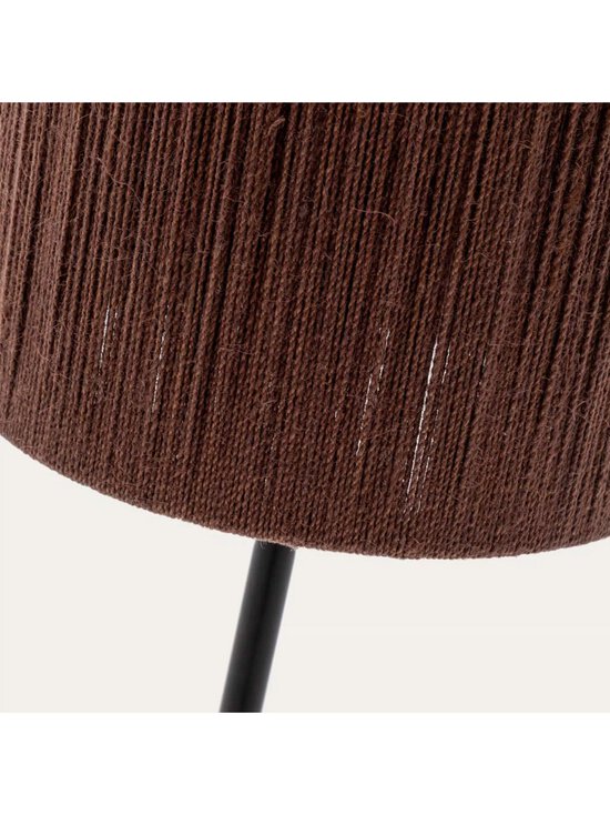 Kave Home - Kor-lattiavalaisin K 145 cm juutti / akaasia - BROWN | Stockmann - photo 3