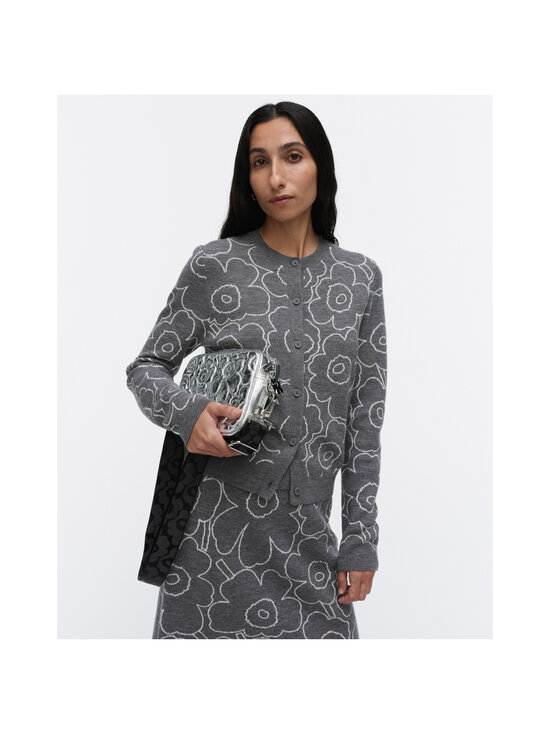 Marimekko - Nahkkott Soft Gratha Unikko - 080 SILVER | Stockmann - photo 4