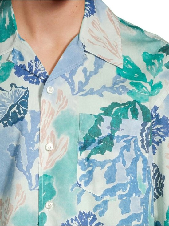 GANT - Triiksärk Camp Collar Sea Print - 407 RICH BLUE - photo 5 GANT - Triiksärk Camp Collar Sea Print - 407 RICH BLUE | Stockmann - photo 5