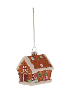 Casa Stockmann - Gingerbread House -kuusenkoriste 7,6 cm - BROWN Casa Stockmann - Gingerbread House -kuusenkoriste 7,6 cm - BROWN | Stockmann
