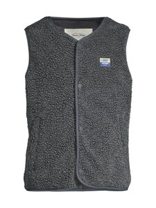 American Vintage - Vest Courte Droit Boutonee - ANTHRACITE CHINE American Vintage - Vest Courte Droit Boutonee - ANTHRACITE CHINE | Stockmann