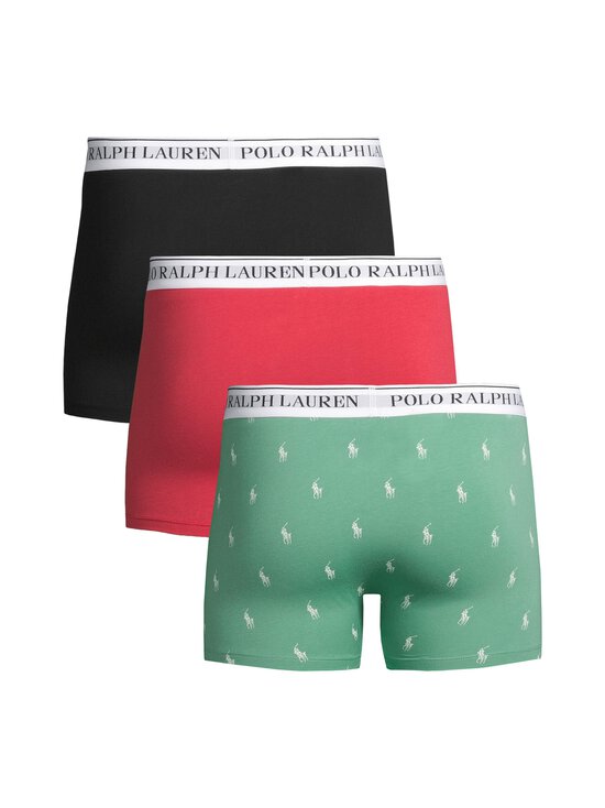 Polo Ralph Lauren - Classic bokseršorti, 3 gab. iepakojums - 3PK HVN GRN AOPP/SUN RED/BLACK - photo 2 Polo Ralph Lauren - Classic bokseršorti, 3 gab. iepakojums - 3PK HVN GRN AOPP/SUN RED/BLACK | Stockmann - photo 2
