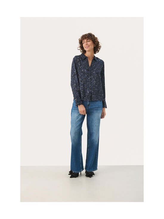 Part Two - Maica-paitapusero - 303305 DK. NAVY LEOPARD BLUE | Stockmann - photo 6