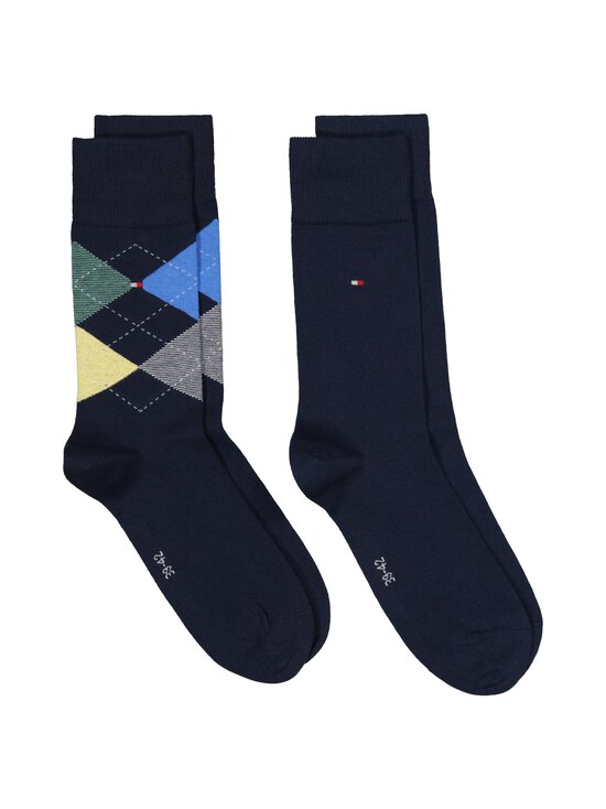Tommy Hilfiger - Sokid Check, 2 paari - 047 NAVY MULTICOLOR - photo 1 Tommy Hilfiger - Sokid Check, 2 paari - 047 NAVY MULTICOLOR | Stockmann - photo 1