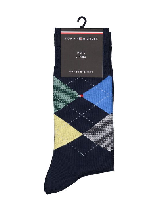 Tommy Hilfiger - Sokid Check, 2 paari - 047 NAVY MULTICOLOR - photo 3 Tommy Hilfiger - Sokid Check, 2 paari - 047 NAVY MULTICOLOR | Stockmann - photo 3