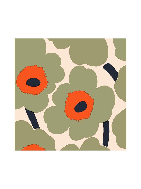 Marimekko - Unikko-paperilautasliinat 20 kpl, 33 x 33 cm - SAGE - photo 1 Marimekko - Unikko-paperilautasliinat 20 kpl, 33 x 33 cm - SAGE | Stockmann - photo 1