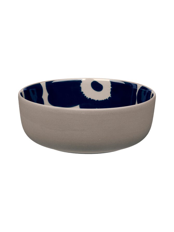 Turquoise and dark blue bowl