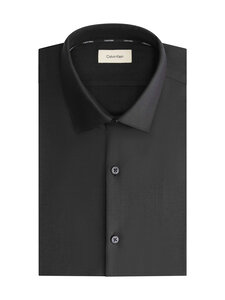 Calvin Klein Menswear - Slim Fit Comfort -kauluspaita - 0E0 BLACK | Stockmann