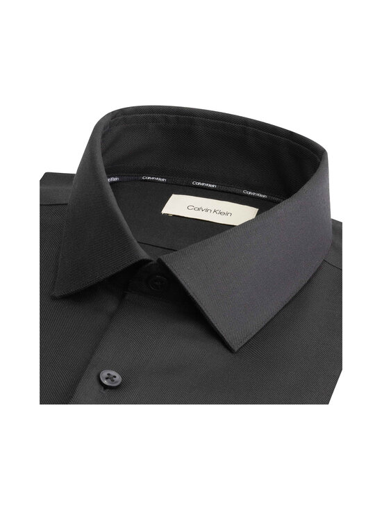 Calvin Klein Menswear - Slim Fit Comfort -kauluspaita - 0E0 BLACK | Stockmann - photo 2