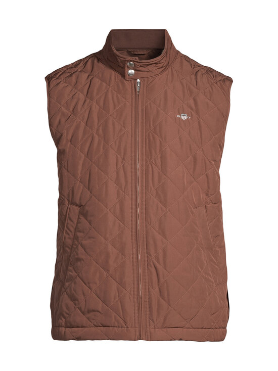 GANT - Tepitud vest Quilted Windcheater - 229 MAHOGANY BROWN | Stockmann - photo 1