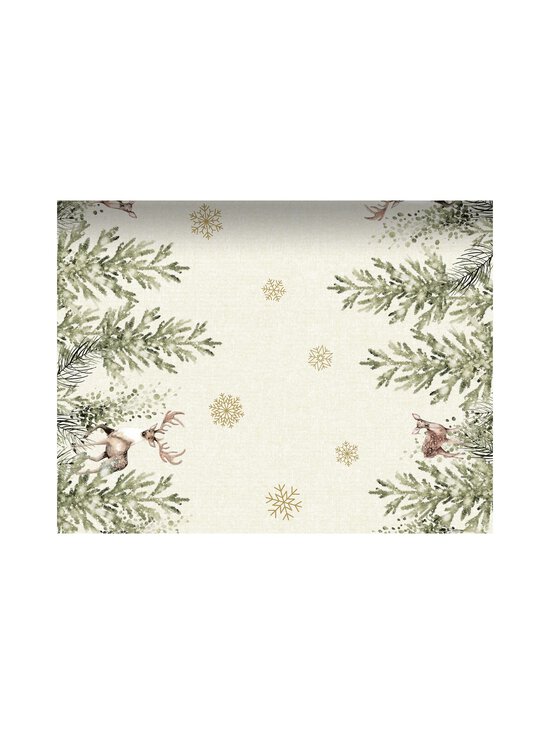 Duni - Elegant Deer Bio Dunicel galda celiņš 0,4 x 4,8 m - CREAM | Stockmann - photo 1
