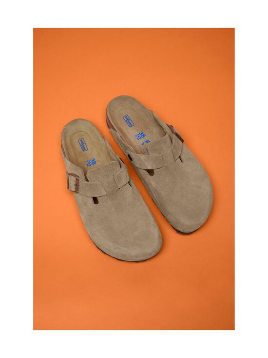 BIRKENSTOCK - Boston- mokkanahkaiset sandaalit - TAUPE | Stockmann - photo 6