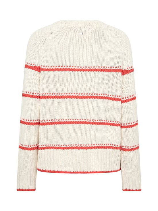 MOS MOSH - MMRola Bine Stripe -neule - 167 SPICY ORANGE | Stockmann - photo 2