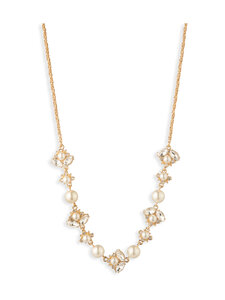 Marchesa - Pearl Frontal kaklarota - GLD/WHITE | Stockmann