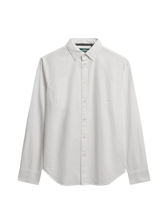 Superdry - Slim Oxford -paitapusero - KKJ OPTIC WHITE OXFORD | Stockmann - photo 1