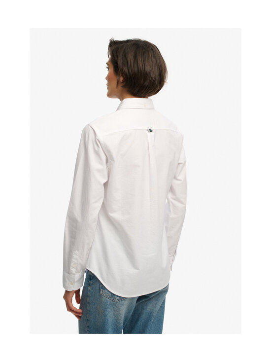 Superdry - Slim Oxford -paitapusero - KKJ OPTIC WHITE OXFORD | Stockmann - photo 3