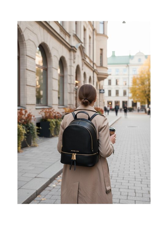 Michael Michael Kors - Rhea Zip ādas mugursoma - BLACK (MUSTA) | Stockmann - photo 3