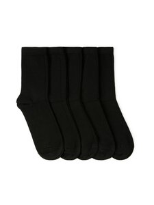 Lindex - Sukat 5-pack - 80 BLACK | Stockmann