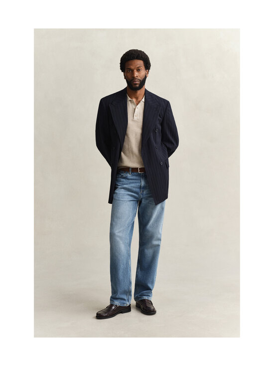 GANT - Micro Textured Polo -pikeepaita - 198 OAT MELANGE | Stockmann - photo 5