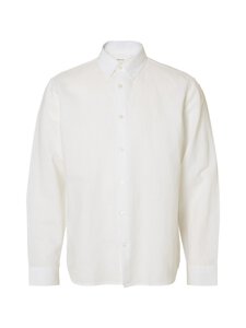Selected - SlmRegClaus Regular Fit krekls ar apkakli - BRIGHT WHITE | Stockmann