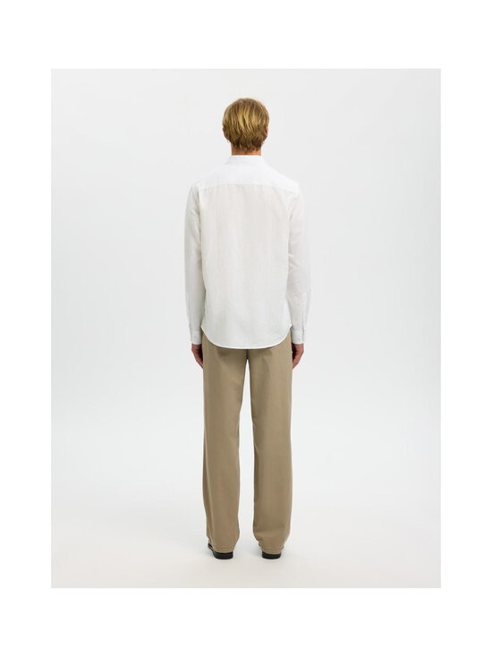 Selected - SlmRegClaus Regular Fit krekls ar apkakli - BRIGHT WHITE | Stockmann - photo 4