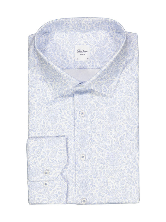 Stenströms - Regular Fit C77 -kauluspaita - 101 LIGHT BLUE PATTERN | Stockmann - photo 1