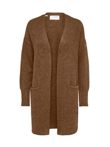 Selected - SlfLulu Long -neuletakki - DACHSHUND DETAIL:MELANGE | Stockmann