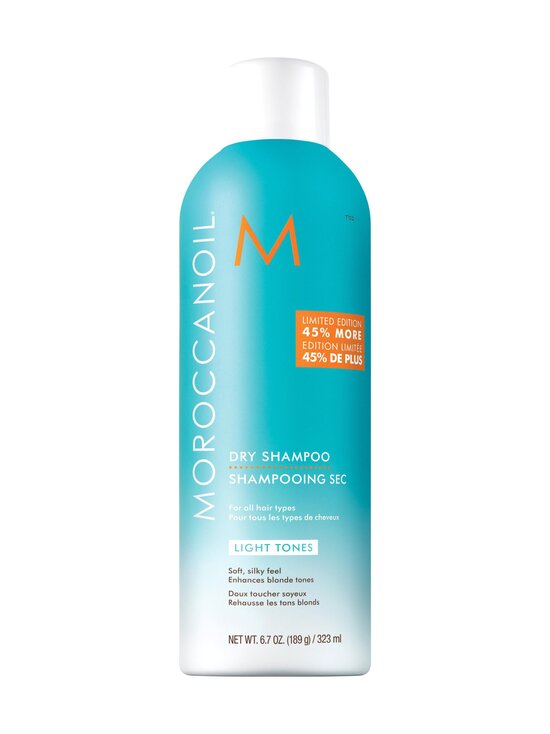 Dry Shampoo Light Tones -kuivashampoo, 323ml