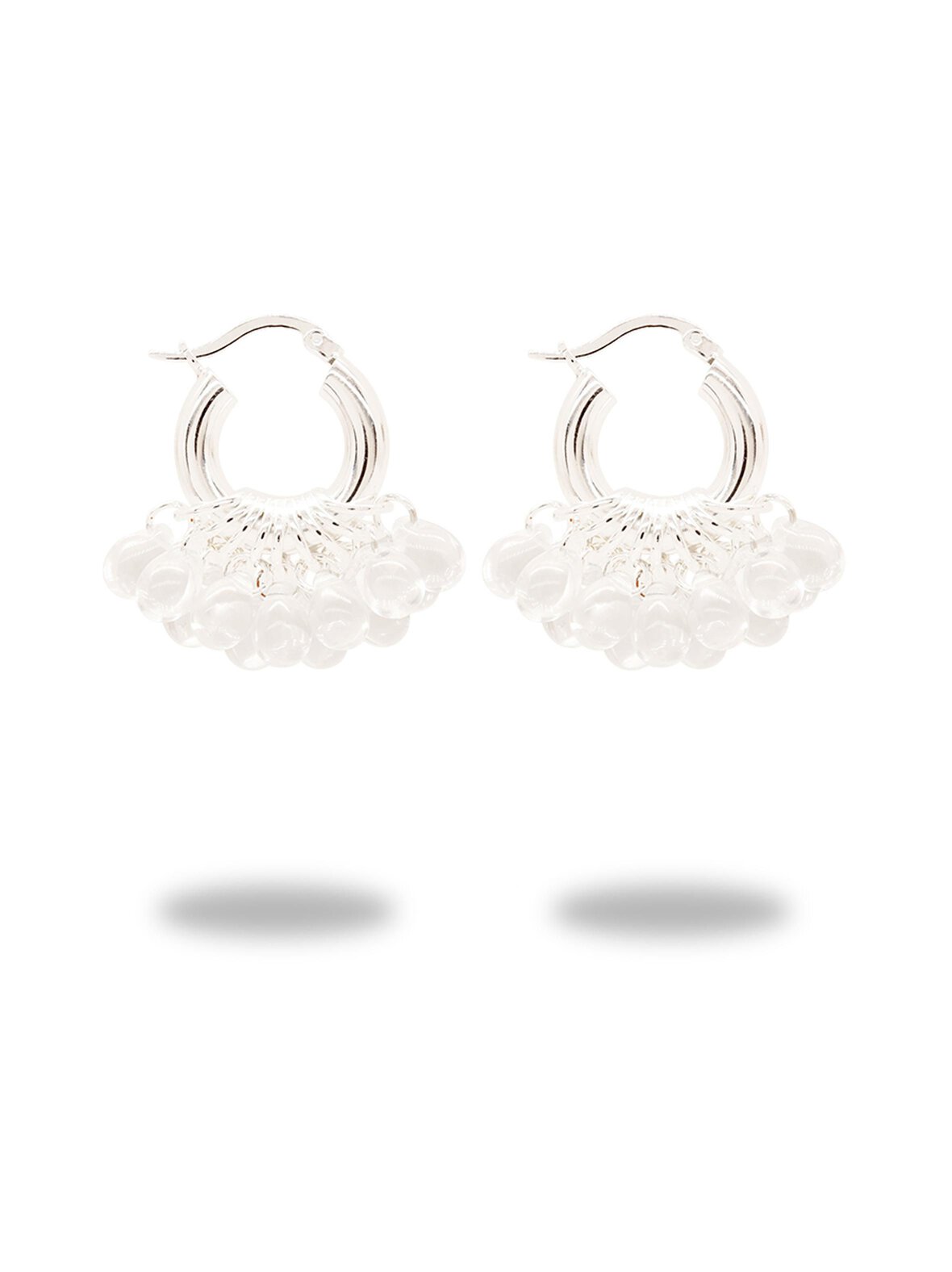 Mini Sugar Fluffs -hopeakorvakorut 3 cm