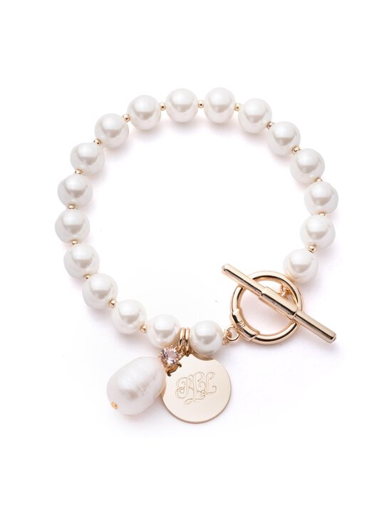 Lauren Ralph Lauren - Pearl Charm Flex rokassprādze - GLD/WHITE - photo 1 Lauren Ralph Lauren - Pearl Charm Flex rokassprādze - GLD/WHITE | Stockmann - photo 1