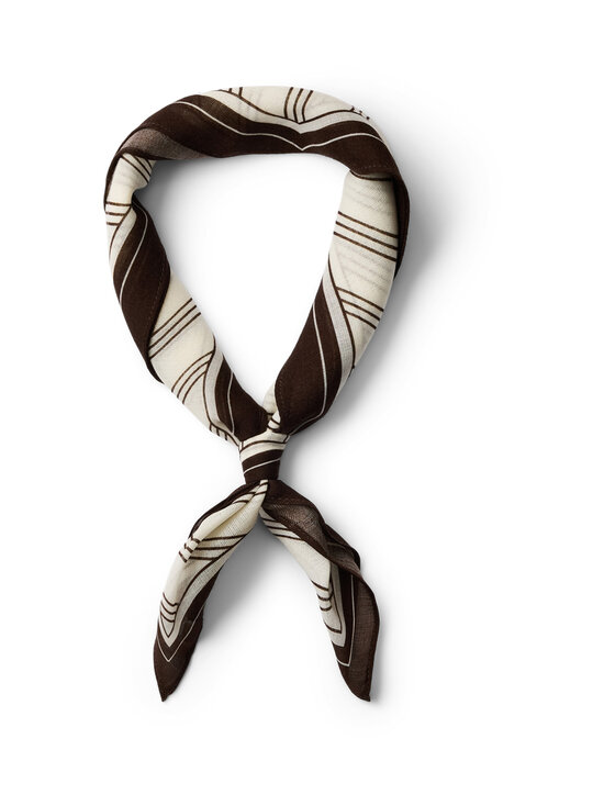 Selected - SlfRia Wool šalle - EGRET DETAIL:STRIPES | Stockmann - photo 1