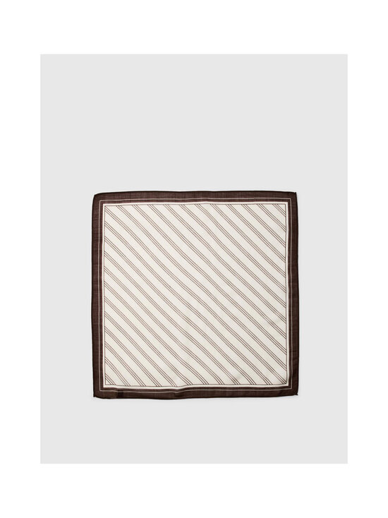 Selected - SlfRia Wool šalle - EGRET DETAIL:STRIPES | Stockmann - photo 4