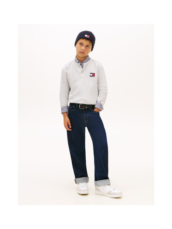 Tommy Hilfiger - Heritage Henley Waffle -paita - A1G MID GREY HEATHER | Stockmann - photo 5