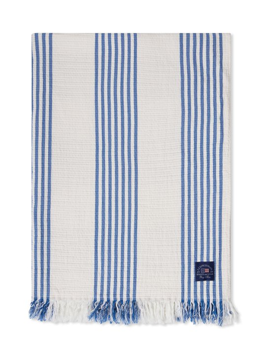 Lexington - Stripe Checked -torkkupeitto - 1609 WHITE/BLUE/BEIGE | Stockmann - photo 1
