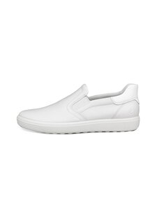 ecco - Soft 7 Slip -sneakerit - 61146 WHITE/PATENT WHITE | Stockmann