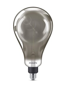 Philips - LED Giant Smoky Dimmable 6,5 W E27 A160 lamp - GREY | Stockmann