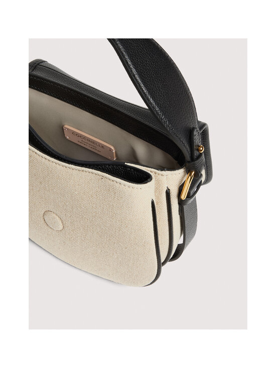 Coccinelle - Mavery Canvas -käsilaukku - 846 NATURAL/NOIR | Stockmann - photo 4