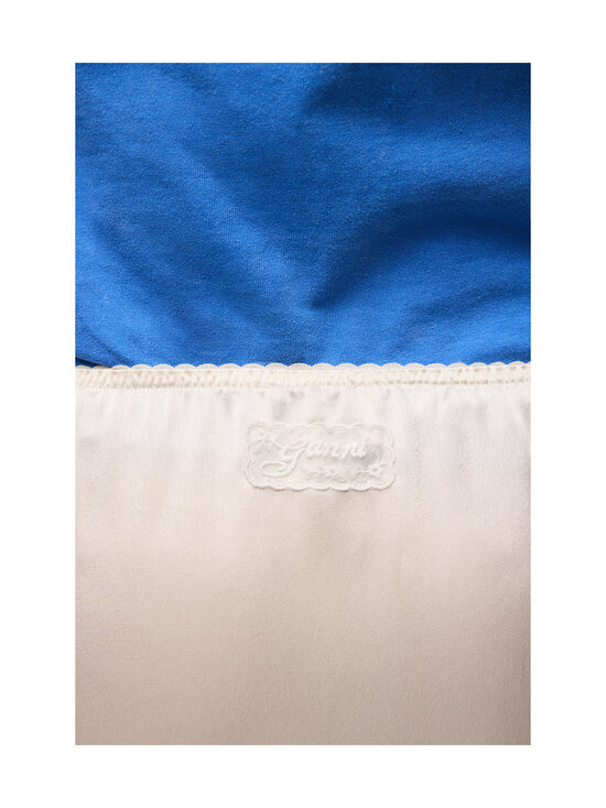 Ganni - Fluid Satin Frill -hame - NULL EGRET | Stockmann - photo 5
