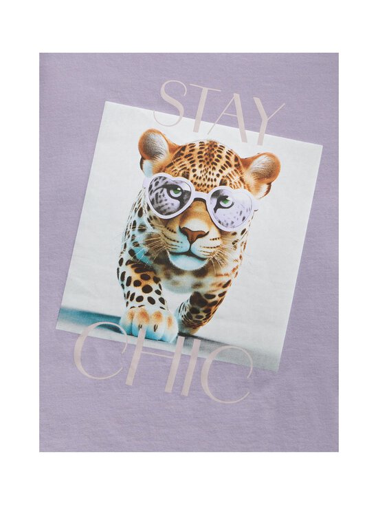 Name It - NkfVotea Regular t-krekls - LAVENDER GRAY PRINT:STAY CHIC | Stockmann - photo 3