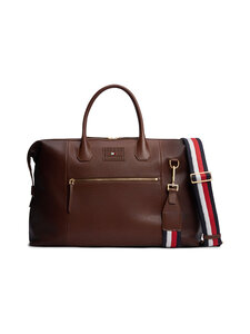 Tommy Hilfiger - Kott Casual Leather Duffle - 0HE BURNISHED BROWN | Stockmann