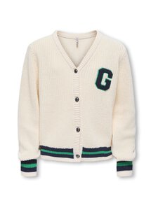 KIDS ONLY - KogJanny V-Neck adīta jaka - ANTIQUE WHITE STRIPES:NIGHT SKY/MEDIUM GREEN KIDS ONLY - KogJanny V-Neck adīta jaka - ANTIQUE WHITE STRIPES:NIGHT SKY/MEDIUM GREEN | Stockmann
