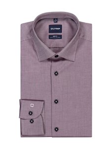Olymp - Body Fit Solid -kauluspaita - 37 BORDEAUX | Stockmann