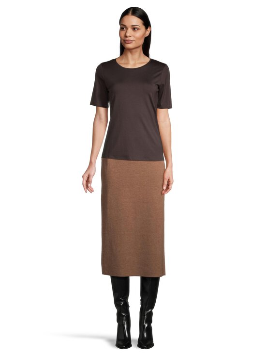 ESSENTIALS by Stockmann - T-särk Jade - DK.BROWN - photo 2 ESSENTIALS by Stockmann - T-särk Jade - DK.BROWN | Stockmann - photo 2