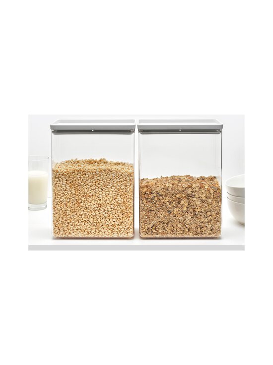 Brabantia - Säilituskarp Tasty+Stackable 5,4 l - GREY LIGHT GREY - photo 4 Brabantia - Säilituskarp Tasty+Stackable 5,4 l - GREY LIGHT GREY | Stockmann - photo 4