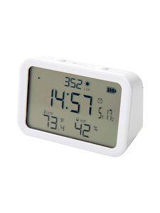 Airam - SmartHome Smart- lämpötila ja kosteusmittari - WHITE Airam - SmartHome Smart- lämpötila ja kosteusmittari - WHITE | Stockmann