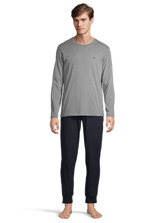 Emporio Armani - Pidžaama Nightwear Shirt & Pants - M8098 MEL GREY/AR.BLU - photo 2 Emporio Armani - Pidžaama Nightwear Shirt & Pants - M8098 MEL GREY/AR.BLU | Stockmann - photo 2