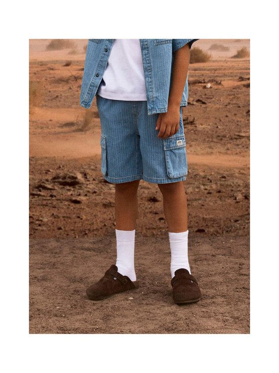 Name It - NkmRyan Cargo šorti - LIGHT BLUE DENIM STRIPES:STRIPES - photo 4 Name It - NkmRyan Cargo šorti - LIGHT BLUE DENIM STRIPES:STRIPES | Stockmann - photo 4