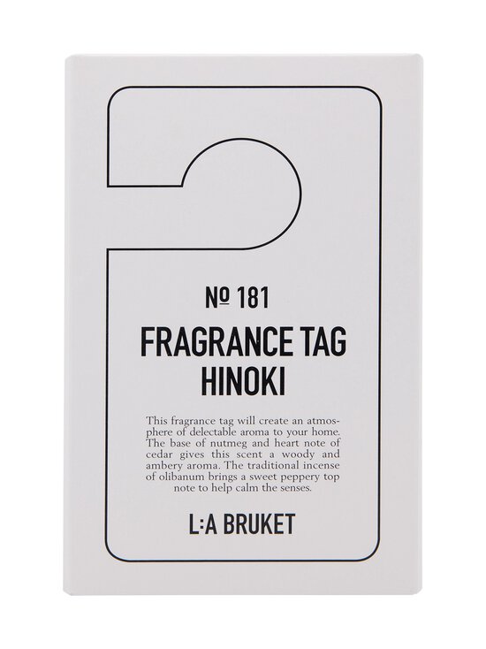 L:A Bruket - Fragrance Tag Hinoki -tuoksulappu - NOCOL - photo 2 L:A Bruket - Fragrance Tag Hinoki -tuoksulappu - NOCOL | Stockmann - photo 2