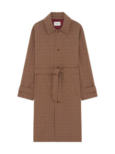 Drôle de Monsieur - Prince Of Wales -vyöllinen trenssi - BN BROWN | Stockmann
