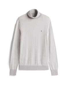 Tommy Hilfiger - Kampsun Cotton Cashmere - 0CU LIGHT GREY HTR/IVORY PETAL Tommy Hilfiger - Kampsun Cotton Cashmere - 0CU LIGHT GREY HTR/IVORY PETAL | Stockmann